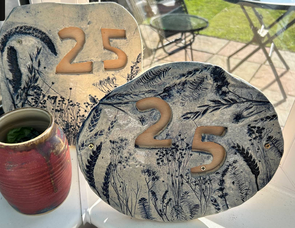 Handbuild a Door Number Plaque Workshop - August 15th