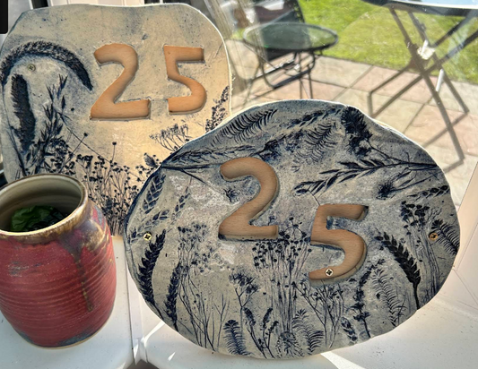 Handbuild a Door Number Plaque Workshop - August 15th