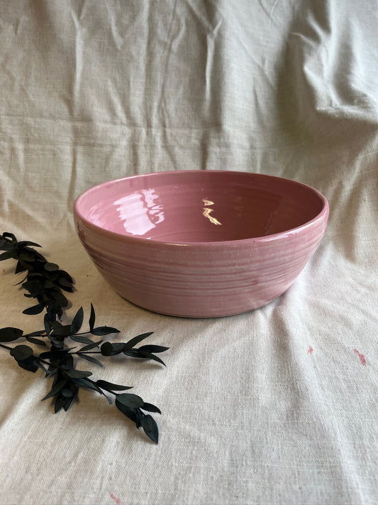 Candy Floss Pink Fruit Bowl