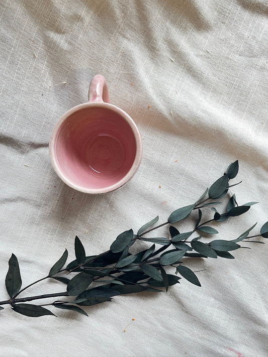 Candy Floss Pink Mini Mug