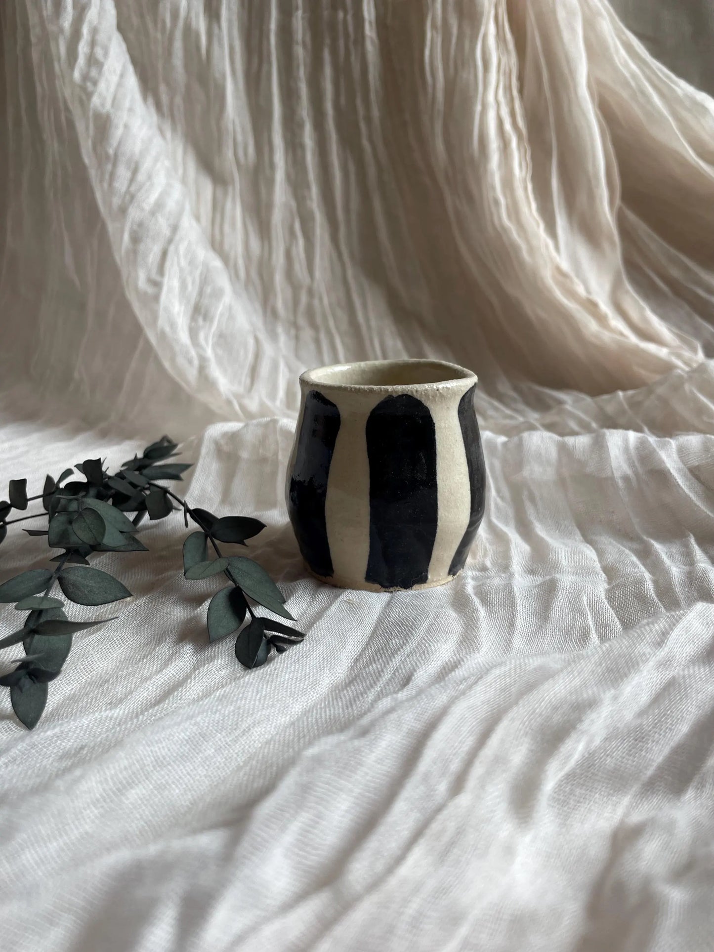 Stripe Matcha Bowl