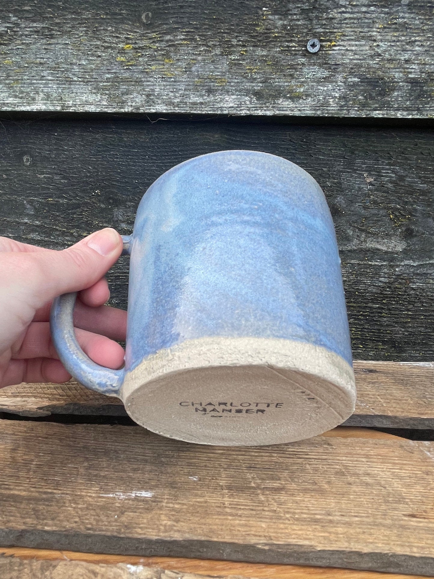 Sky Blue 400ml mug
